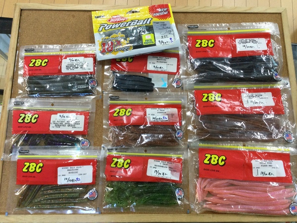 【最新釣具買取情報☆第３弾☆】「人気メーカーのワーム！」買取り入荷致しました。（つりどうぐ一休　葛の葉店）サムネイル