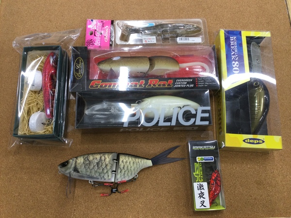 【最新釣具買取情報☆第４弾☆】「人気メーカーのルアー！」買取り入荷致しました。（つりどうぐ一休　葛の葉店）サムネイル