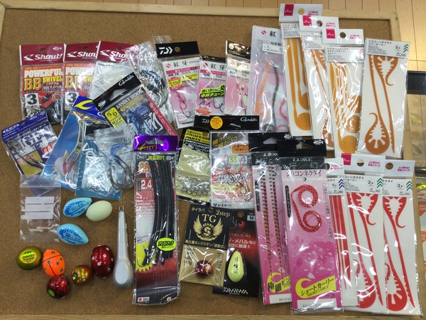 【最新釣具買取情報☆第２弾☆】「人気メーカーの小物類多数！」買取り入荷致しました。（つりどうぐ一休　葛の葉店）サムネイル