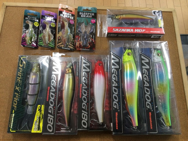 【最新釣具買取情報】「人気メーカーメガバスのルアーを多数！」買取り入荷致しました。（つりどうぐ一休　葛の葉店）サムネイル