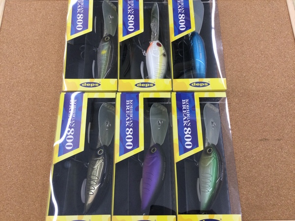 滋賀守山店　新製品入荷情報　内外出版社　デプス　コリガンブレイク800、グライドヘッド　スピナーベイト、DUO　エギ政改　入荷いたしました！サムネイル
