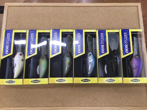 【新製品入荷情報】　デプス　コリガンブレイク８００　入荷いたしました！！　（寝屋川店）サムネイル