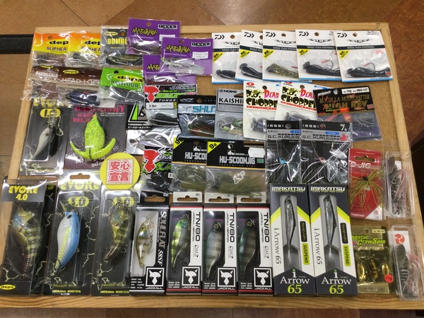 （本日の買取情報）　各種ルアー＆ワーム　買取入荷致しました！（寝屋川店）サムネイル