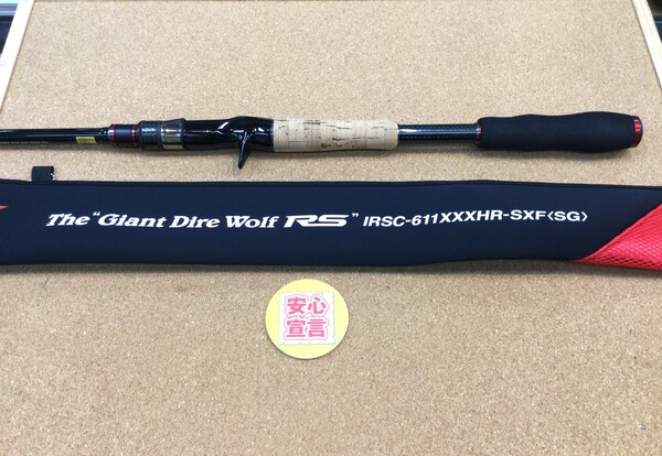 狭山店　本日の釣具買取商品　第４弾！「エバーグリーン　カレイド・インスピラーレＲＳ　ＩＲＳＣ－６１１ＸＸＸＨＲ－ＳＸＦ〈ＳＧ〉　ジャイアントディアウルフＲＳ（美品）が、買取入荷しました！」（狭山店）サムネイル