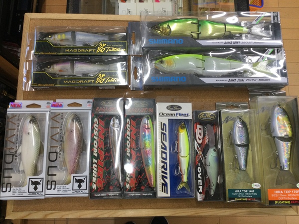 【最新釣具買取情報☆第４弾☆】「人気メーカーのルアー！」買取り入荷致しました。（つりどうぐ一休　葛の葉店）サムネイル