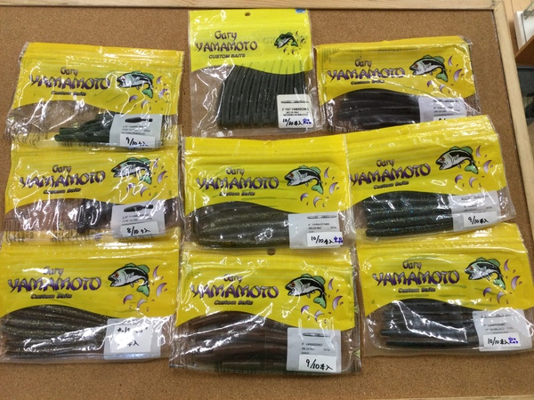 【最新釣具買取情報☆第８弾☆】「人気メーカーゲーリーヤマモトのワーム」買取り入荷致しました。（つりどうぐ一休　葛の葉店）サムネイル