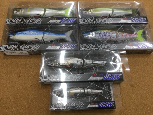 【最新釣具買取情報】「ガンクラフト ジョインテッドクローシリーズ」買取り入荷致しました。（つりどうぐ一休　葛の葉店）サムネイル