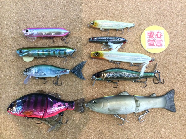 狭山店　本日の釣具買取商品　第３弾！「各種ルアーが、買取入荷しました！」（狭山店）サムネイル