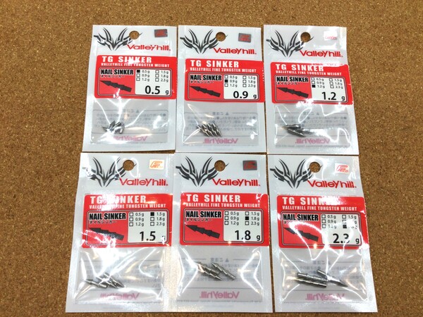 狭山店【製品入荷情報】「バレーヒル　ＴＧネイルシンカーが、入荷しました！」（狭山店）サムネイル